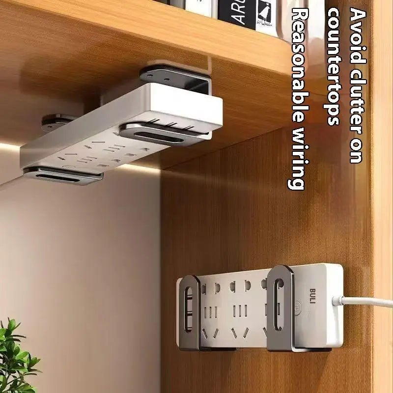 Wall-Mount Router Support Brackets – Gray, 2 Pieces - InspiredGrabs.com