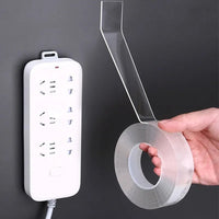 Thumbnail for Washable Reusable Double Sided Nano Adhesive Mounting Tape - InspiredGrabs.com