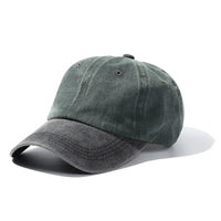 Thumbnail for Washed Denim Baseball Cap – Distressed Adjustable Unisex Hat - InspiredGrabs.com
