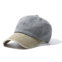 Thumbnail for Washed Denim Baseball Cap – Distressed Adjustable Unisex Hat - InspiredGrabs.com