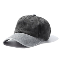 Thumbnail for Washed Denim Baseball Cap – Distressed Adjustable Unisex Hat - InspiredGrabs.com