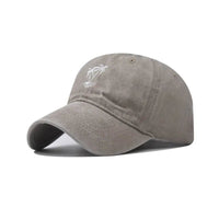 Thumbnail for Washed Denim Baseball Cap – Distressed Adjustable Unisex Hat - InspiredGrabs.com