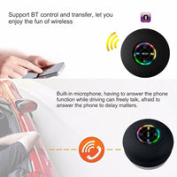 Thumbnail for Waterproof Bluetooth Speaker with Suction Cup - InspiredGrabs.com
