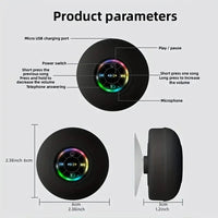 Thumbnail for Waterproof Bluetooth Speaker with Suction Cup - InspiredGrabs.com