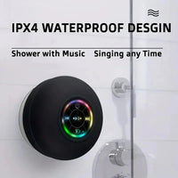 Thumbnail for Waterproof Bluetooth Speaker with Suction Cup - InspiredGrabs.com