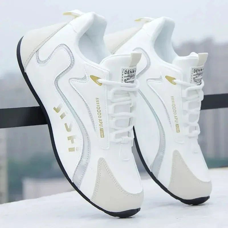 Waterproof PU Leather Sneakers for Men - InspiredGrabs.com