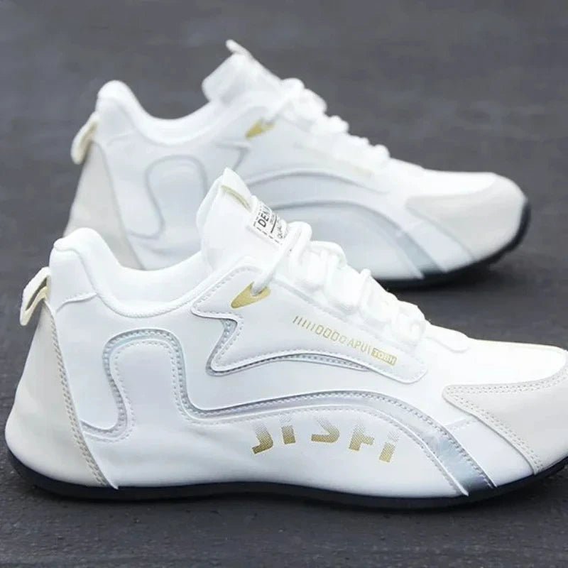 Waterproof PU Leather Sneakers for Men - InspiredGrabs.com