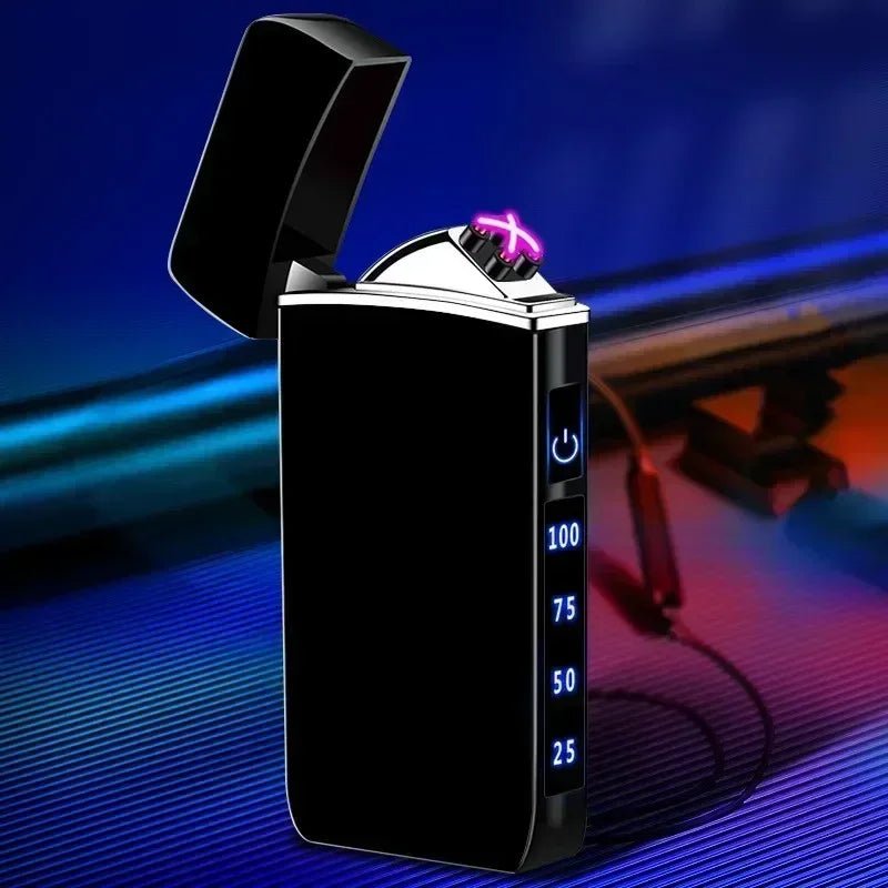 Windproof LED Touch Ignition Electric Lighter - InspiredGrabs.com