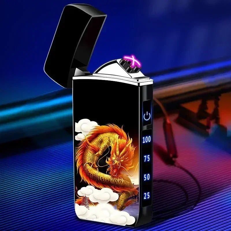 Windproof LED Touch Ignition Electric Lighter - InspiredGrabs.com