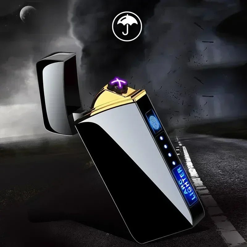 Windproof LED Touch Ignition Electric Lighter - InspiredGrabs.com