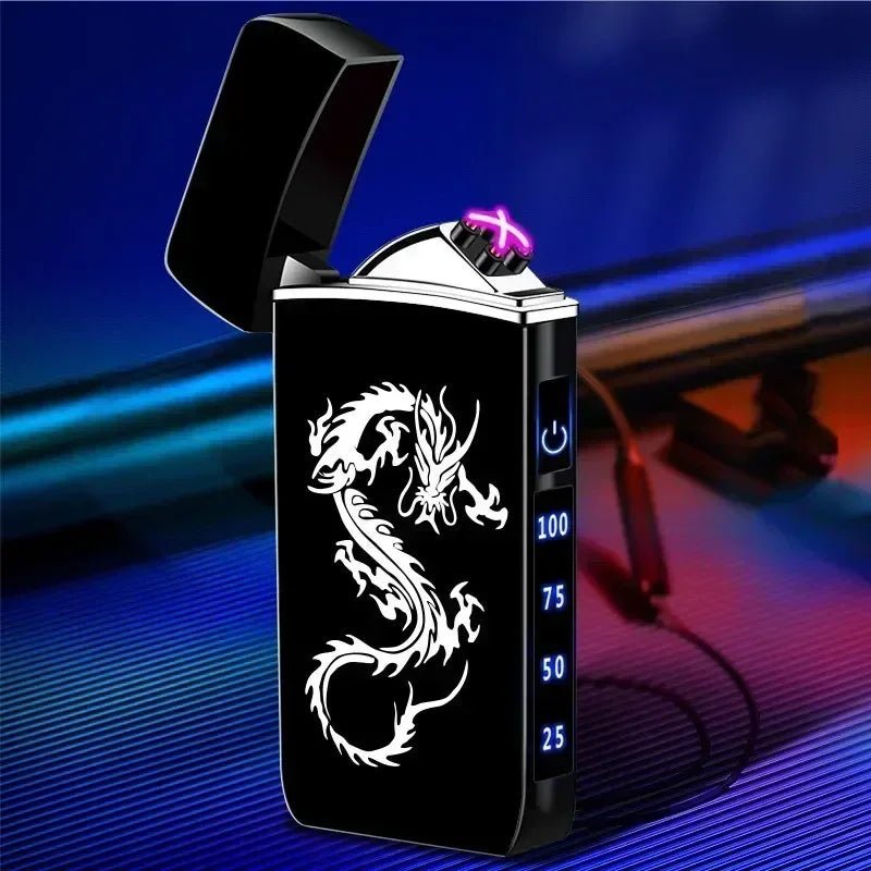 Windproof LED Touch Ignition Electric Lighter - InspiredGrabs.com