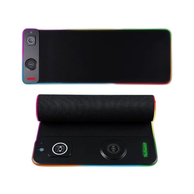 Wireless Charging RGB Luminous Mouse Pad – Phone Charger & Gaming Mat - InspiredGrabs.com
