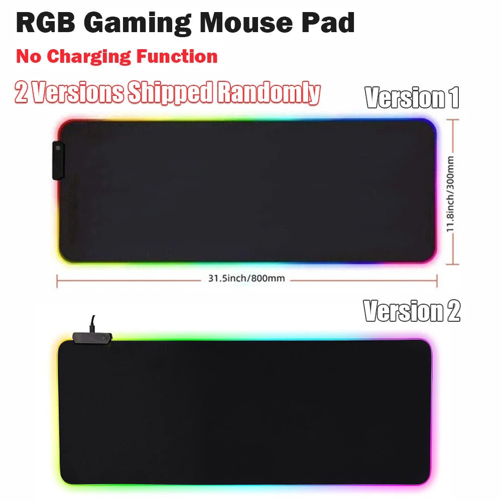 Wireless Charging RGB Luminous Mouse Pad – Phone Charger & Gaming Mat - InspiredGrabs.com