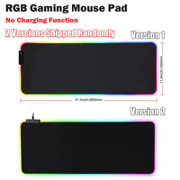 Thumbnail for Wireless Charging RGB Luminous Mouse Pad – Phone Charger & Gaming Mat - InspiredGrabs.com