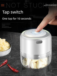 Thumbnail for Wireless Electric Garlic Press - Effortless Mincing - InspiredGrabs.com