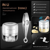 Thumbnail for Wireless Electric Garlic Press - Effortless Mincing - InspiredGrabs.com