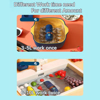 Thumbnail for Wireless Fruit & Vegetable Purifier with OH - Ion Cleaning Technology – Rechargeable Food Cleaning Machine - InspiredGrabs.com