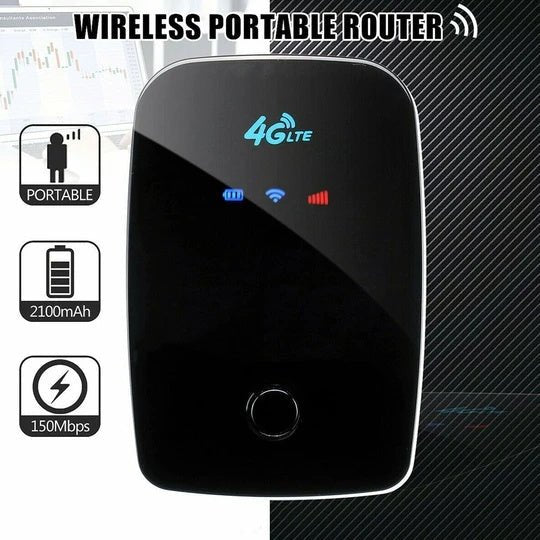 Wireless Portable Wi-Fi Device Supporting 4G-LTE FDD Technology - InspiredGrabs.com