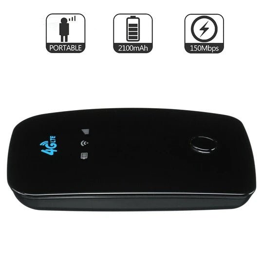 Wireless Portable Wi-Fi Device Supporting 4G-LTE FDD Technology - InspiredGrabs.com