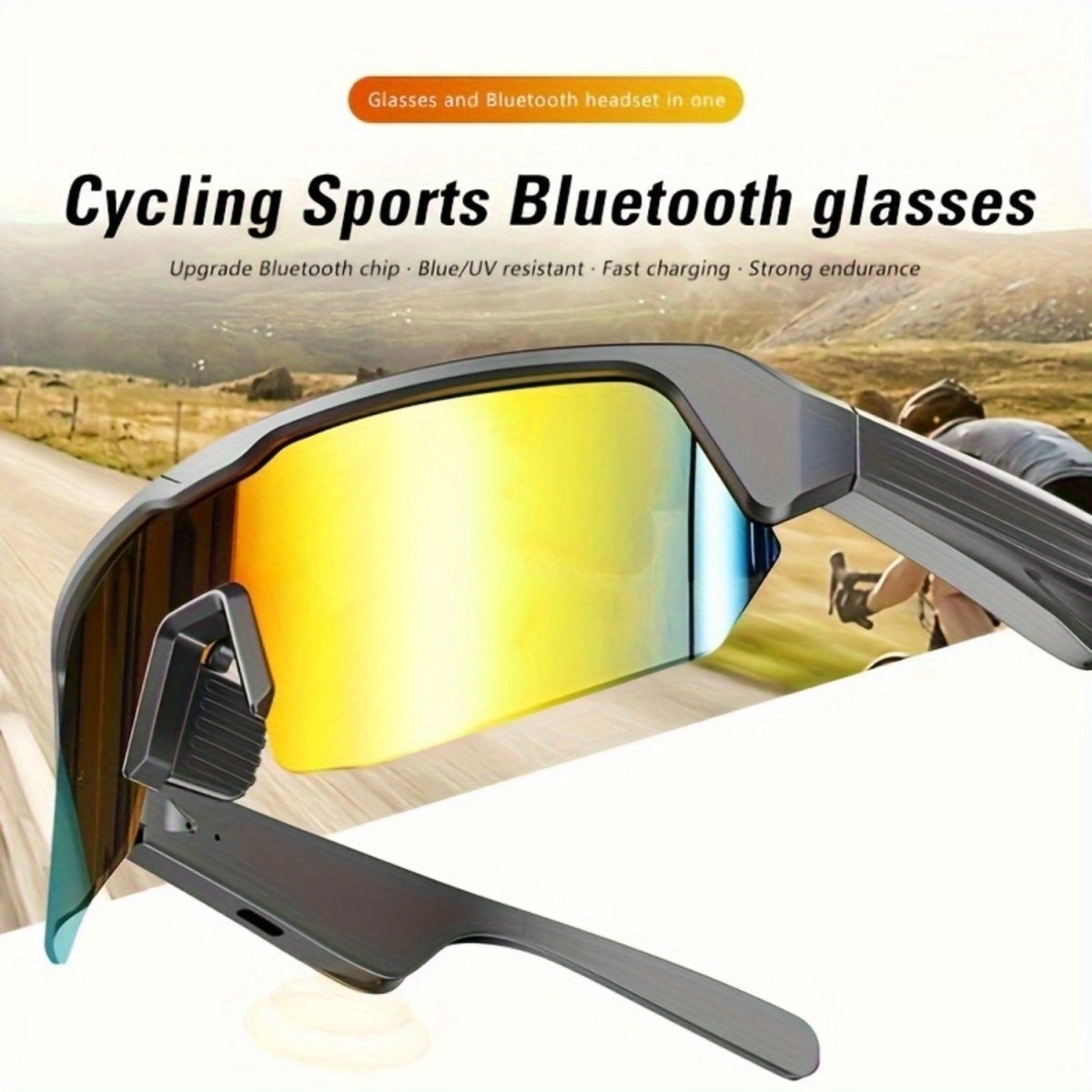 Wireless Smart Audio Glasses with UV400 Protection - InspiredGrabs.com