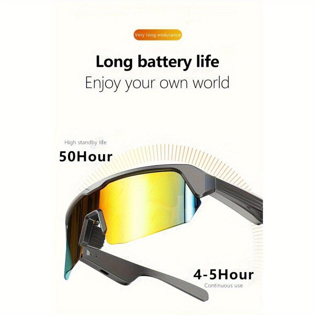 Wireless Smart Audio Glasses with UV400 Protection - InspiredGrabs.com