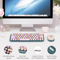 Thumbnail for Wireless Typewriter Keyboard & Mouse Combo - InspiredGrabs.com