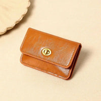 Thumbnail for Women's PU Leather Short Wallets Ultra - thin Card Holder Coin Bag Lock Coin Purse Card Holder - InspiredGrabs.com