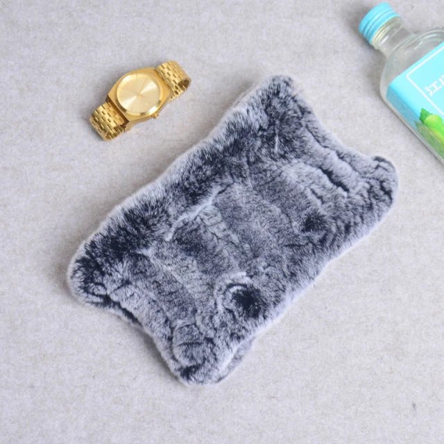 Women’s Real Rex Rabbit Fur Winter Set – Hat, Scarf & Mittens (3 - Piece) - InspiredGrabs.com