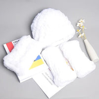 Thumbnail for Women’s Real Rex Rabbit Fur Winter Set – Hat, Scarf & Mittens (3 - Piece) - InspiredGrabs.com
