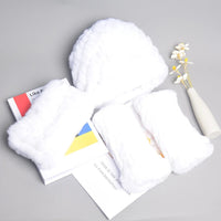 Thumbnail for Women’s Real Rex Rabbit Fur Winter Set – Hat, Scarf & Mittens (3 - Piece) - InspiredGrabs.com