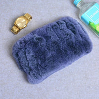 Thumbnail for Women’s Real Rex Rabbit Fur Winter Set – Hat, Scarf & Mittens (3 - Piece) - InspiredGrabs.com