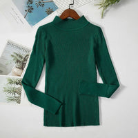 Thumbnail for Women’s Turtleneck Knit Sweater – Soft Cashmere - Feel Pullover for Autumn & Winter - InspiredGrabs.com