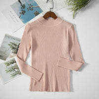 Thumbnail for Women’s Turtleneck Knit Sweater – Soft Cashmere - Feel Pullover for Autumn & Winter - InspiredGrabs.com