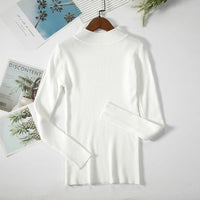 Thumbnail for Women’s Turtleneck Knit Sweater – Soft Cashmere - Feel Pullover for Autumn & Winter - InspiredGrabs.com