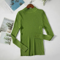 Thumbnail for Women’s Turtleneck Knit Sweater – Soft Cashmere - Feel Pullover for Autumn & Winter - InspiredGrabs.com
