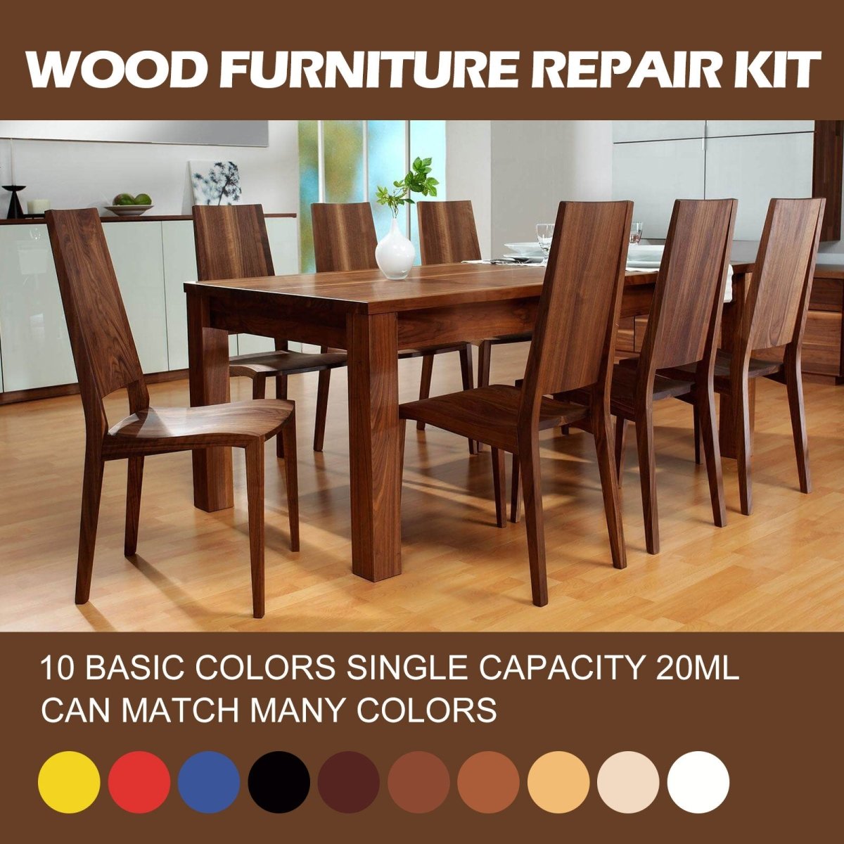 Wood Furniture Repair Kit - Restore & Refresh - InspiredGrabs.com
