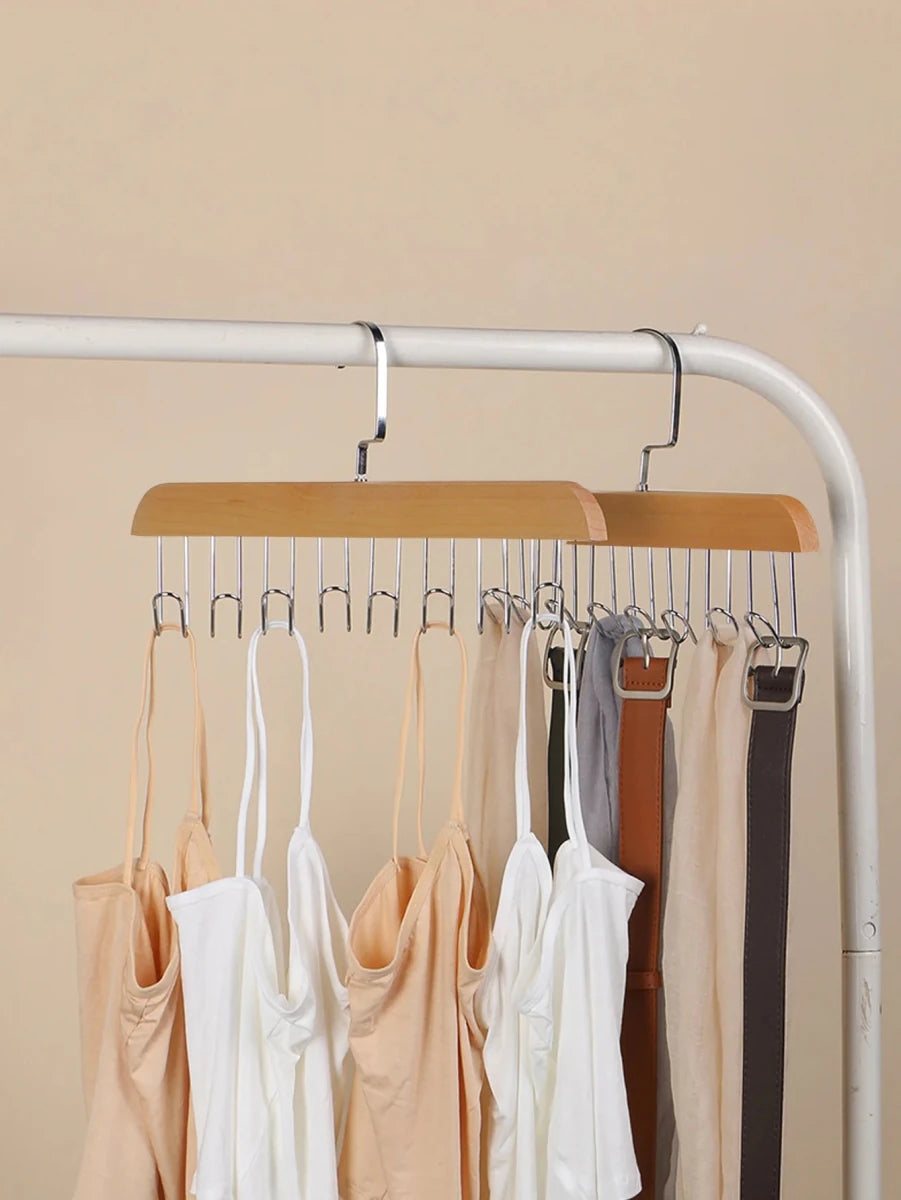 Wooden Accessory Hanger – Natural, 1 Piece - InspiredGrabs.com