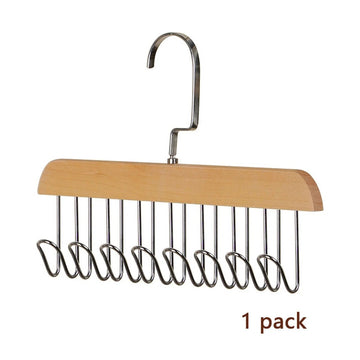 Wooden Accessory Hanger – Natural, 1 Piece - InspiredGrabs.com