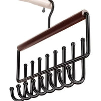 Thumbnail for Wooden Hat and Accessory Organizer – 1 Piece - InspiredGrabs.com