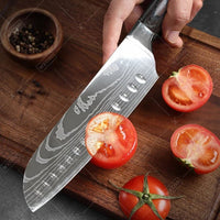 Thumbnail for WXCOO Japanese Kitchen Knife Set – High Carbon Steel Knives with Sheath - InspiredGrabs.com