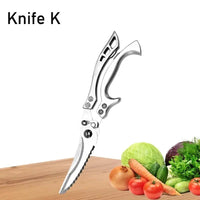 Thumbnail for WXCOO Japanese Kitchen Knife Set – High Carbon Steel Knives with Sheath - InspiredGrabs.com