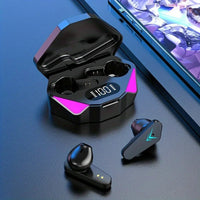 Thumbnail for X15 Bluetooth 5.3 Gaming Earbuds with Charging Case - InspiredGrabs.com