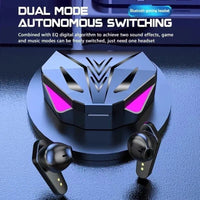 Thumbnail for X15 Bluetooth 5.3 Gaming Earbuds with Charging Case - InspiredGrabs.com