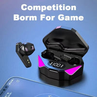 Thumbnail for X15 Bluetooth 5.3 Gaming Earbuds with Charging Case - InspiredGrabs.com