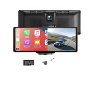 Thumbnail for XGODY 10.26 inch 4K Wireless CarPlay Android Auto Dash Cam - InspiredGrabs.com