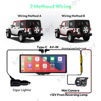 Thumbnail for XGODY 10.26 inch 4K Wireless CarPlay Android Auto Dash Cam - InspiredGrabs.com