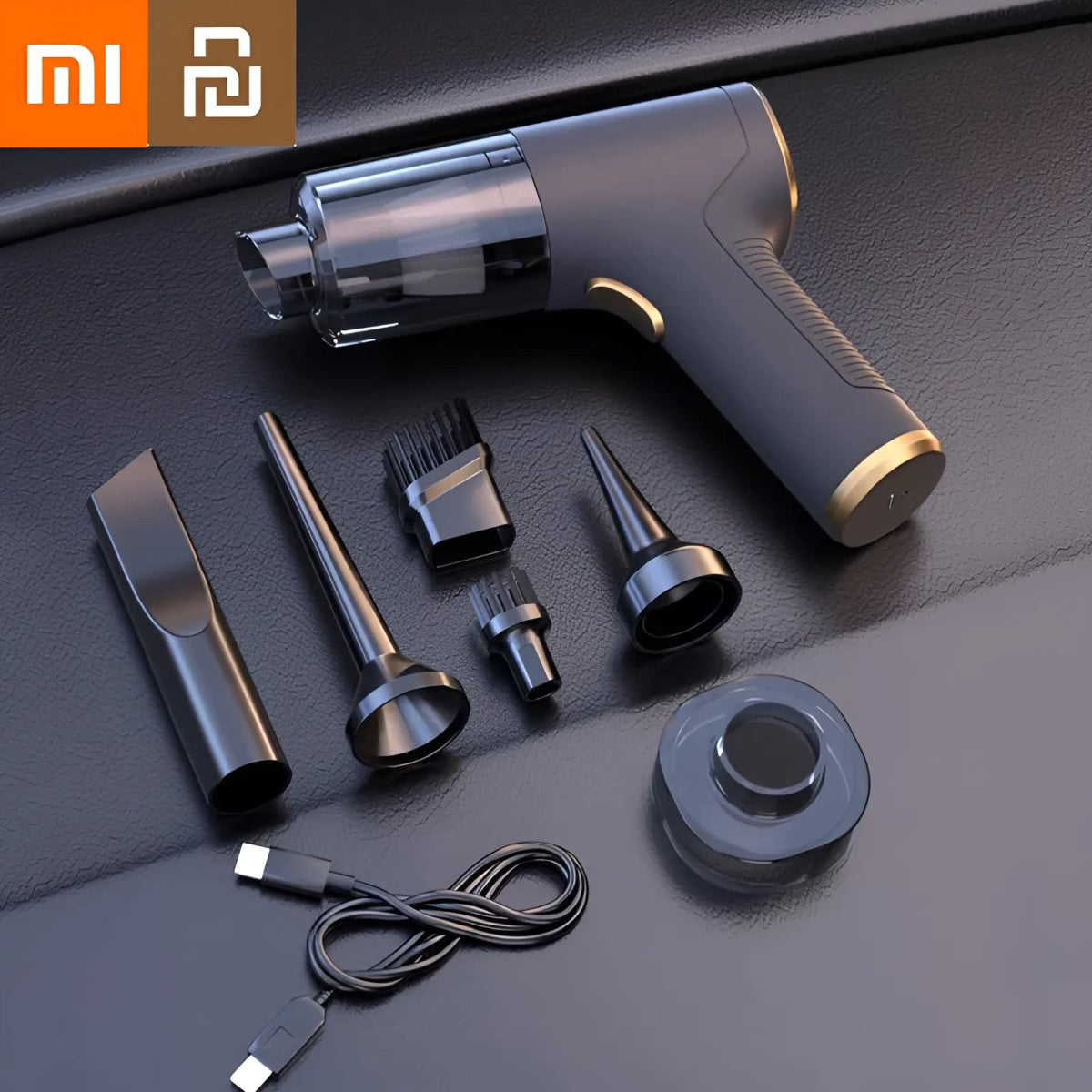 Xiaomi Youpin Car Vacuum Cleaner – Portable Wireless Suction Power - InspiredGrabs.com