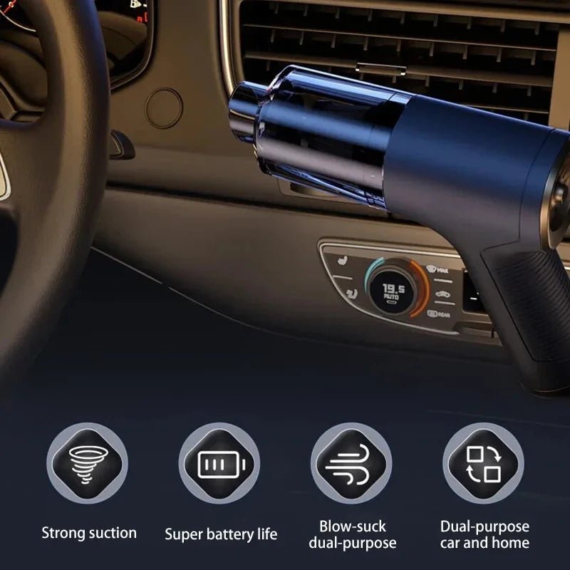 Xiaomi Youpin Car Vacuum Cleaner – Portable Wireless Suction Power - InspiredGrabs.com