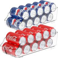 Thumbnail for XL Refrigerator Soda Can Organizer Bin - InspiredGrabs.com