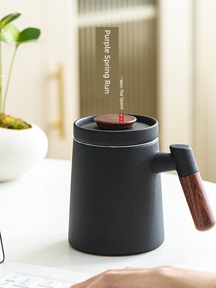 Ziquan Jian Ceramic Tea Brewing Cup - Large Capacity - InspiredGrabs.com